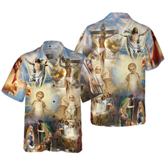 The Life of Jesus Hawaiian Shirt - Hyperfavor