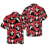 Funny Red French Bulldog Hawaiian Shirt - Hyperfavor