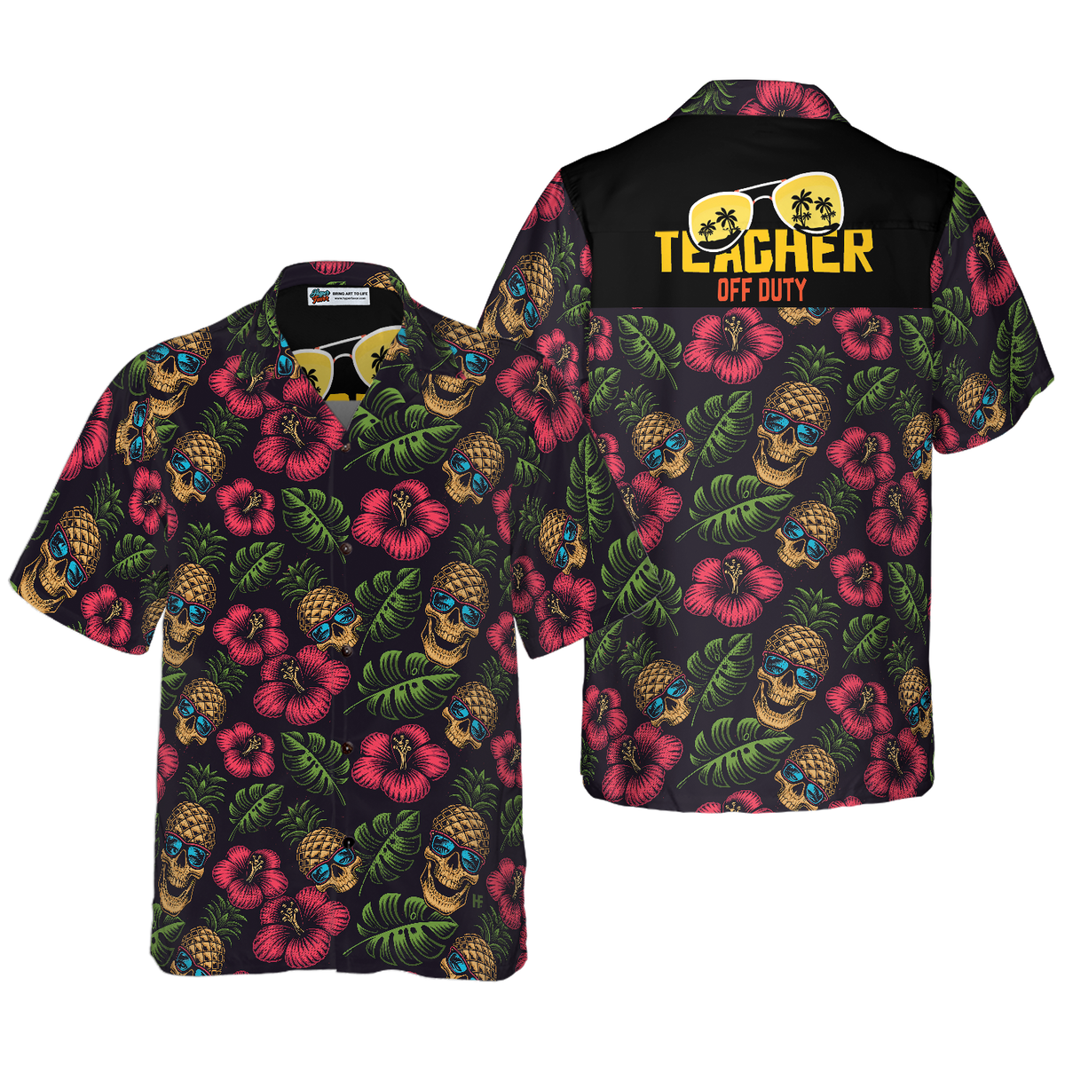 Teacher Off Duty Teacher Hawaiian Shirt, Teacher Shirt for Men And Women, Best Gift For Teachers - Hyperfavor