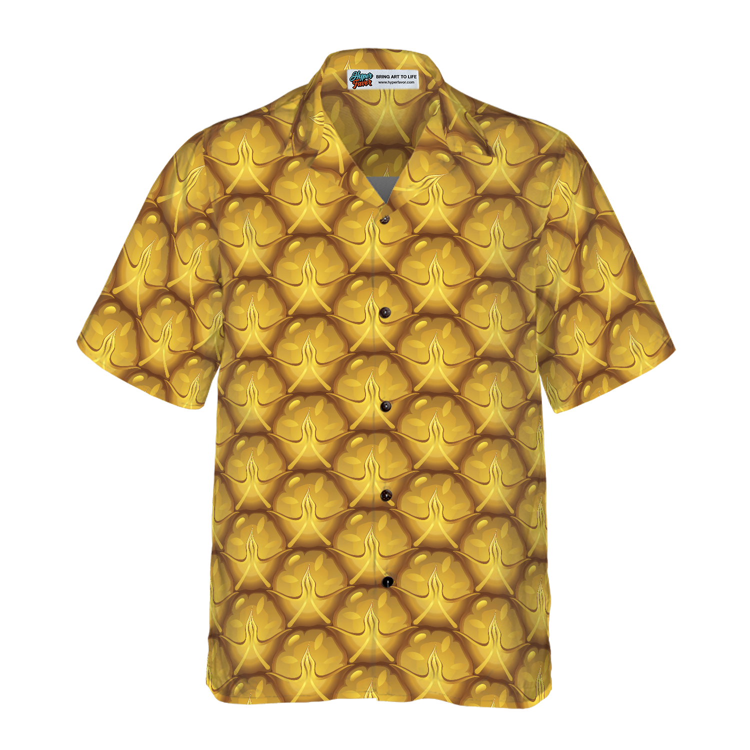 Pineapple Pattern V9 Hawaiian Shirt - Hyperfavor