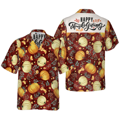 Autumn Thanksgiving Celebration Hawaiian Shirt - Hyperfavor