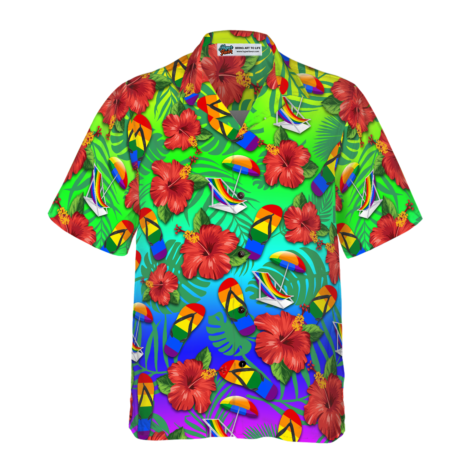 LGBT Hawaiian Shirt - Hyperfavor