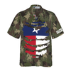 Camouflage Texas Custom Hawaiian Shirt, Unique Texas Shirt For Texas Lovers - Hyperfavor
