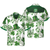 Erin Go Braugh Ireland Green Hat and Shamrock Pattern Hawaiian Shirt - Hyperfavor