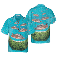 Big Cruise Ship Hawaiian Shirt - Hyperfavor