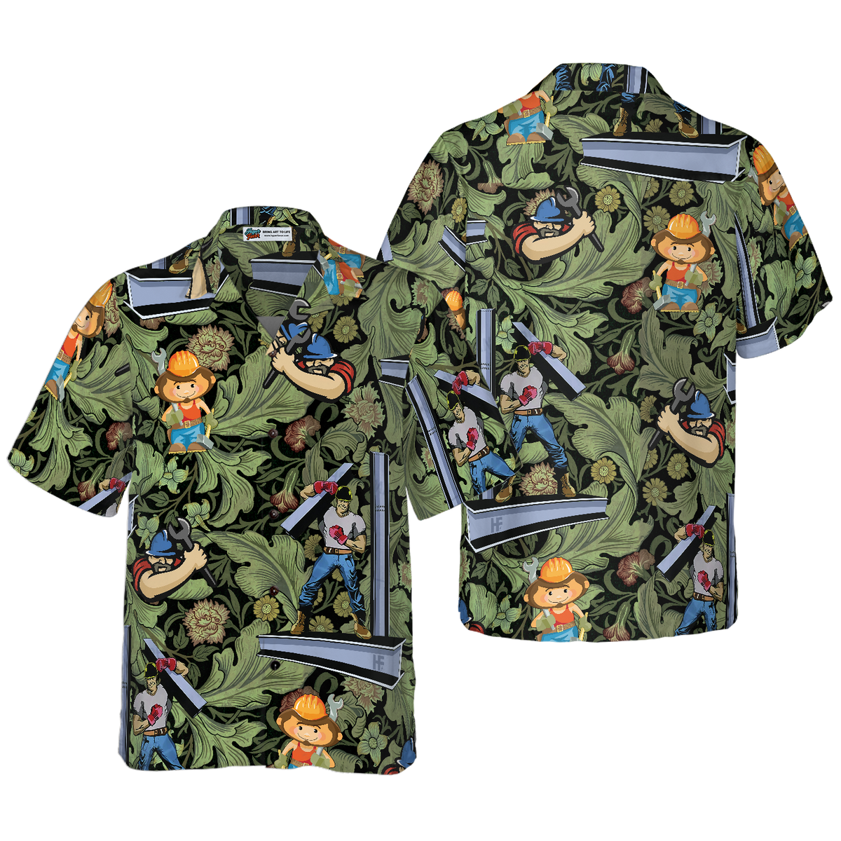 Ironworker Proud 4 Hawaiian Shirt - Hyperfavor