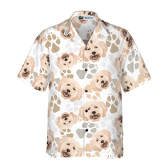 Poodles & The Paws Hawaiian Shirt - Hyperfavor