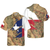Patriotic Texas Hawaiian Shirt For Men, Texas Flag Shirt, Proud Texas Map Pattern Shirt For Men - Hyperfavor