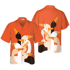 Ducks On Art Hawaiian Shirt - Hyperfavor