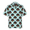 Little Dachshund Puppy Head Hawaiian Shirt - Hyperfavor