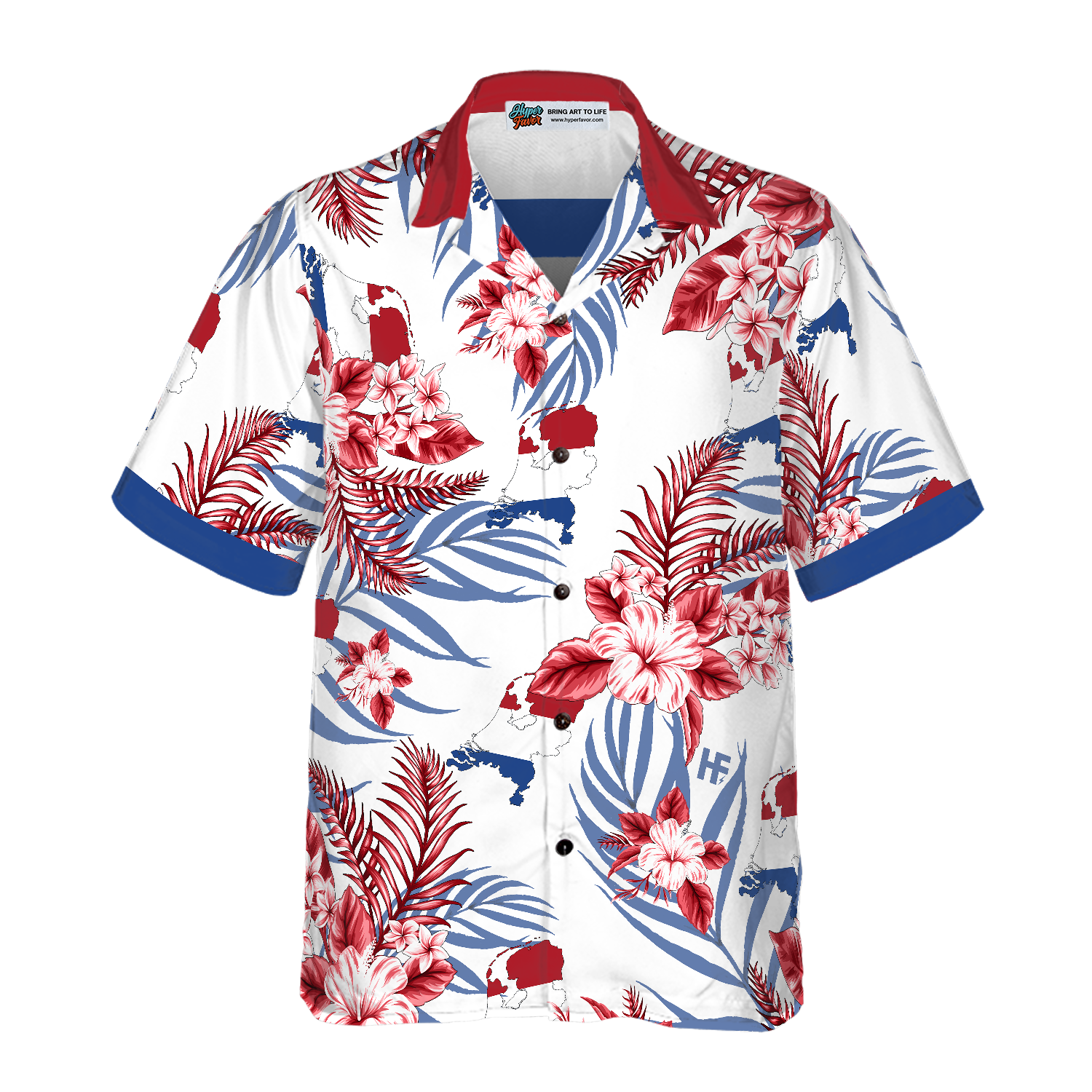 Netherlands Hawaiian Shirt - Hyperfavor