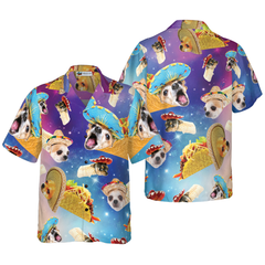 Taco Chihuahua Dog Hawaiian Shirt - Hyperfavor