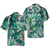 Tropical Forest Bigfoot Hawaiian Shirt, Tropical Floral And Leaves Bigfoot Shirt For Men - Hyperfavor