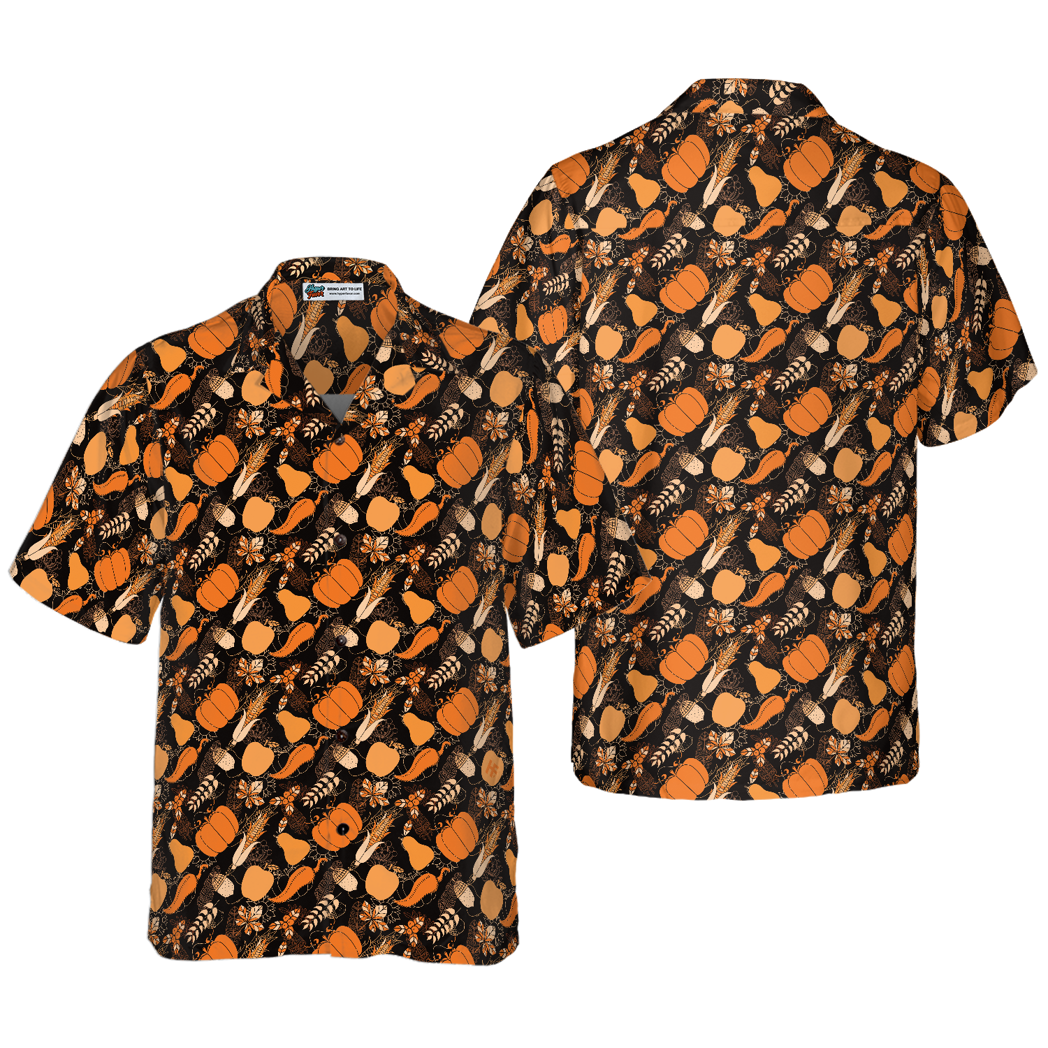 Happy Thanksgiving Day Hawaiian Shirt - Hyperfavor