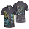 I'm Always DTF Down To Fish Fishing Polo Shirt, Black Skull Polo Shirt, Best Fishing Shirt For Men - Hyperfavor