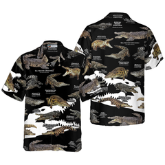 Crocodiles Of The World Shirt For Men Hawaiian Shirt - Hyperfavor