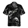 Luxury Skull Smoke Hawaiian Shirt - Hyperfavor
