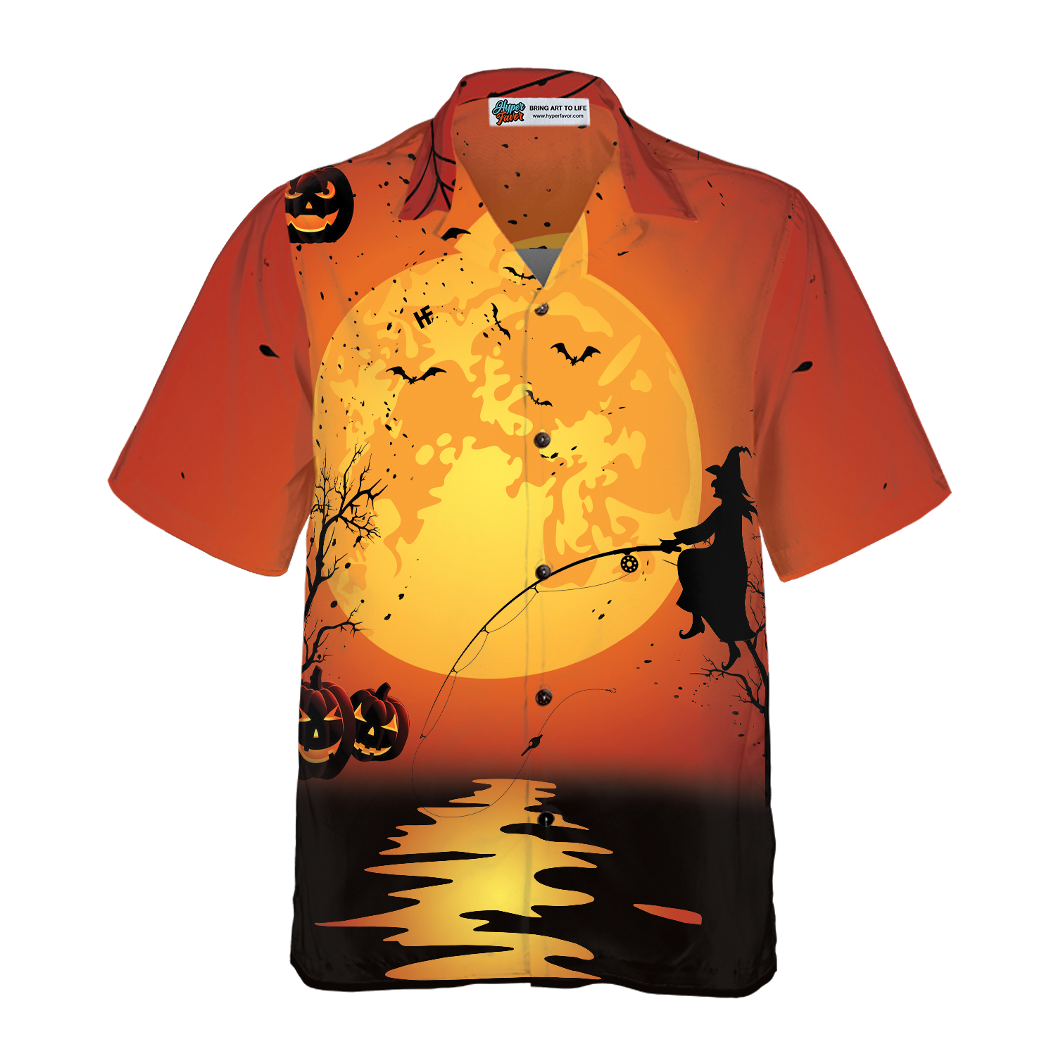 My Broom Broke So I Go Fishing Halloween Shirt, Unique Halloween Shirt For Men And Women - Hyperfavor