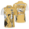 You Know What Rhymes With Golf Beer Polo Shirt, Funny Golf Shirt With Sayings, Gift For Male Golfers - Hyperfavor