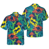 Hand-drawn Color Plates Hawaiian Shirt - Hyperfavor
