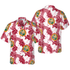 Florida Flag Seamless Pattern USA Hawaiian Shirt - Hyperfavor