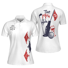 The 19th Hole Golf Short Sleeve Women Polo Shirt - Hyperfavor