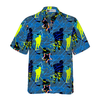 Seamless Hockey Pattern Hawaiian Shirt - Hyperfavor