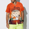 Horror Characters Dogs Halloween Hawaiian Shirt, Unique Halloween Shirt For Men And Women - Hyperfavor
