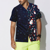 Hyperfavor Christmas Golf Pattern Hawaiian shirt, Christmas Shirts Short Sleeve Button Down Shirt For Men And Women - Hyperfavor