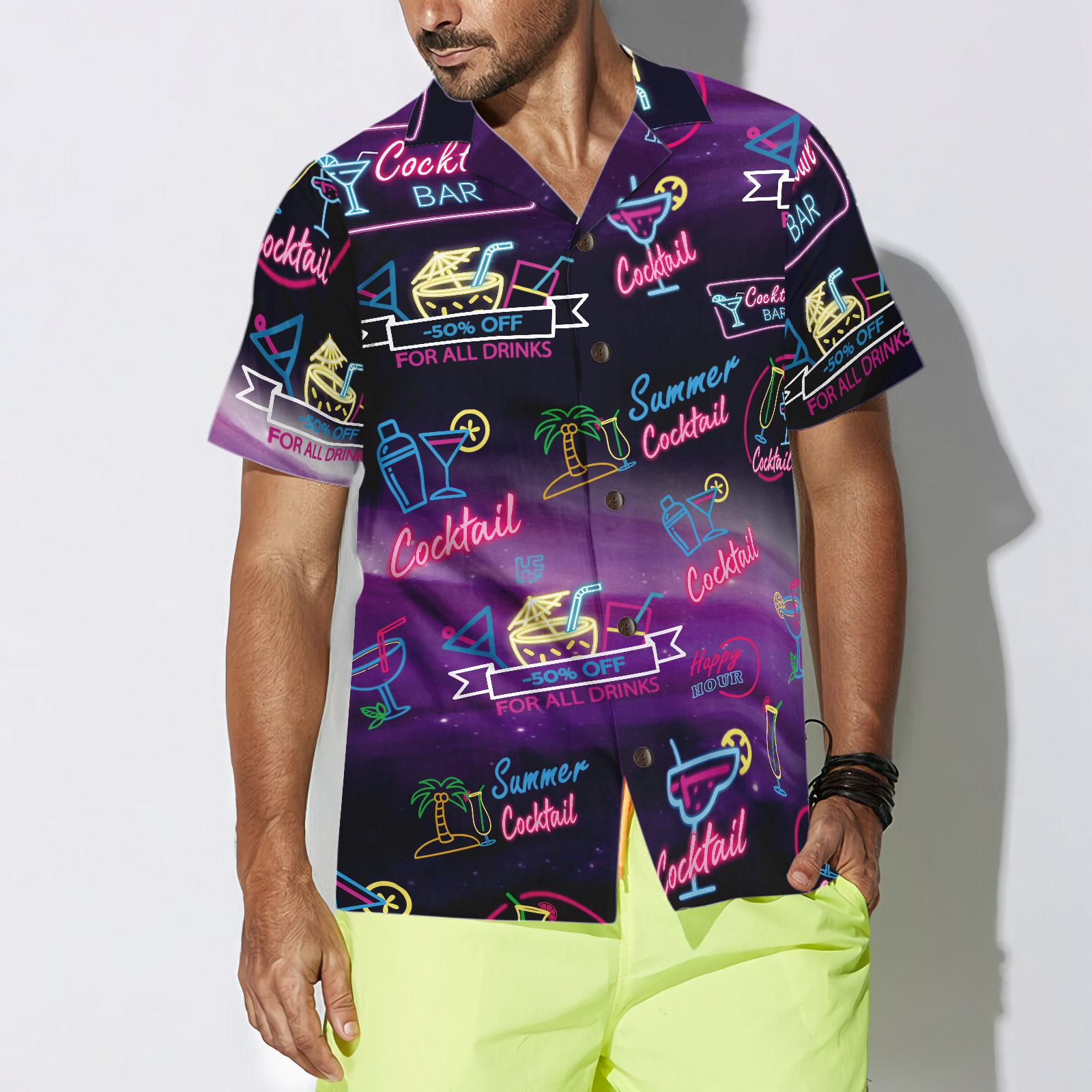 Life Is Better With Cocktail Hawaiian Shirt - Hyperfavor