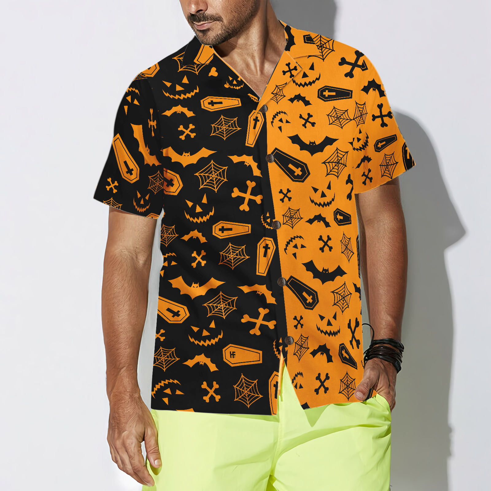 Halloween Party Hawaiian Shirt - Hyperfavor