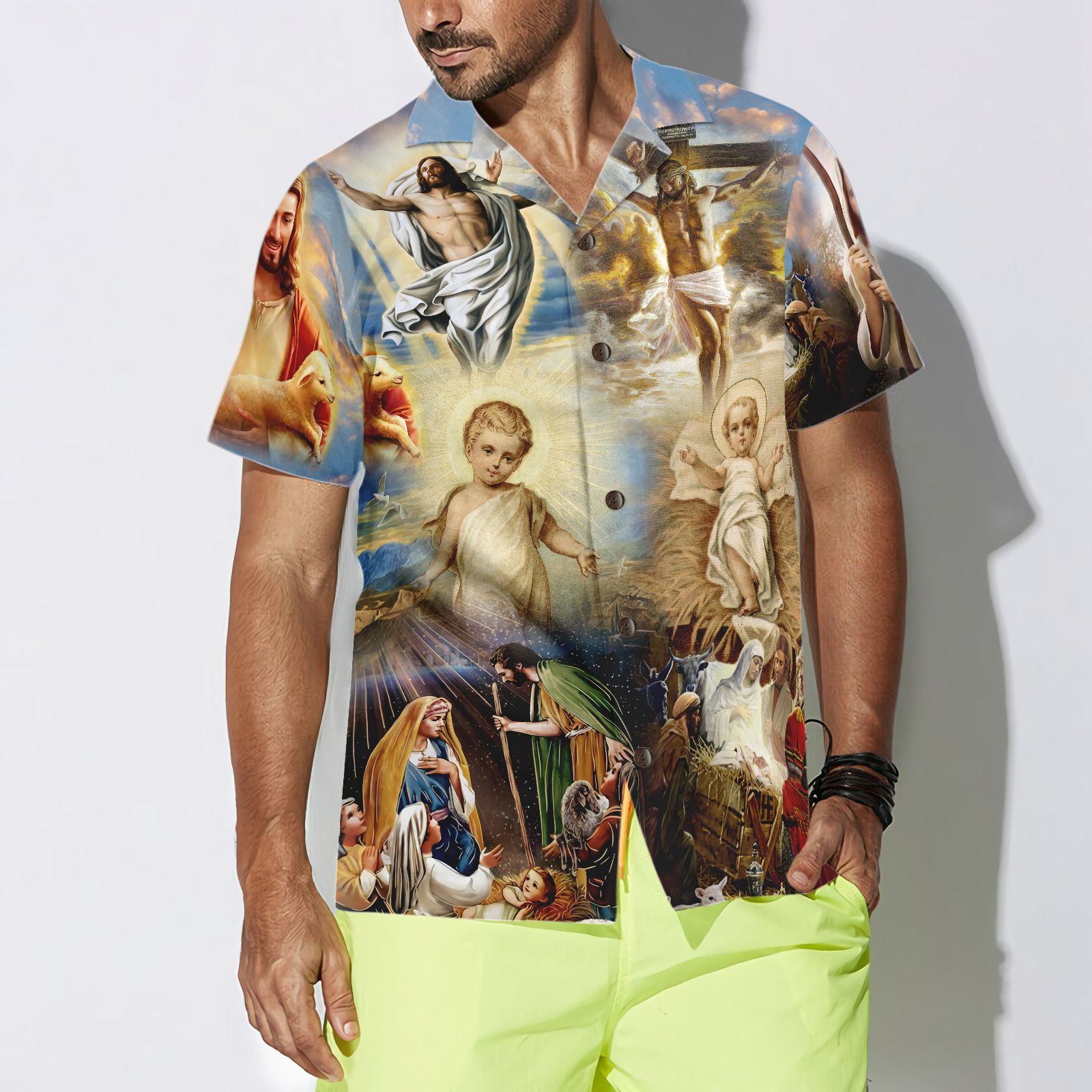 The Life of Jesus Hawaiian Shirt - Hyperfavor