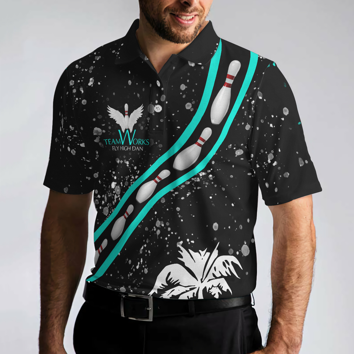 TeamWorks Bowling Team Polo Shirt - Hyperfavor