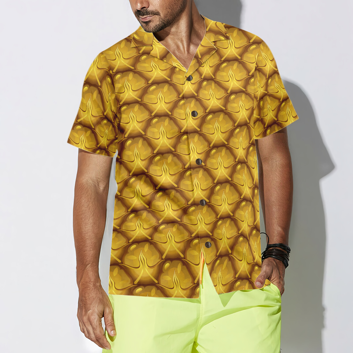 Pineapple Pattern V9 Hawaiian Shirt - Hyperfavor