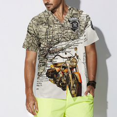 Trouble Makers Born to Ride Hawaiian Shirt - Hyperfavor