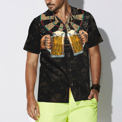 Darts And Beer That's Why I'm Here Hawaiian Shirt - Hyperfavor