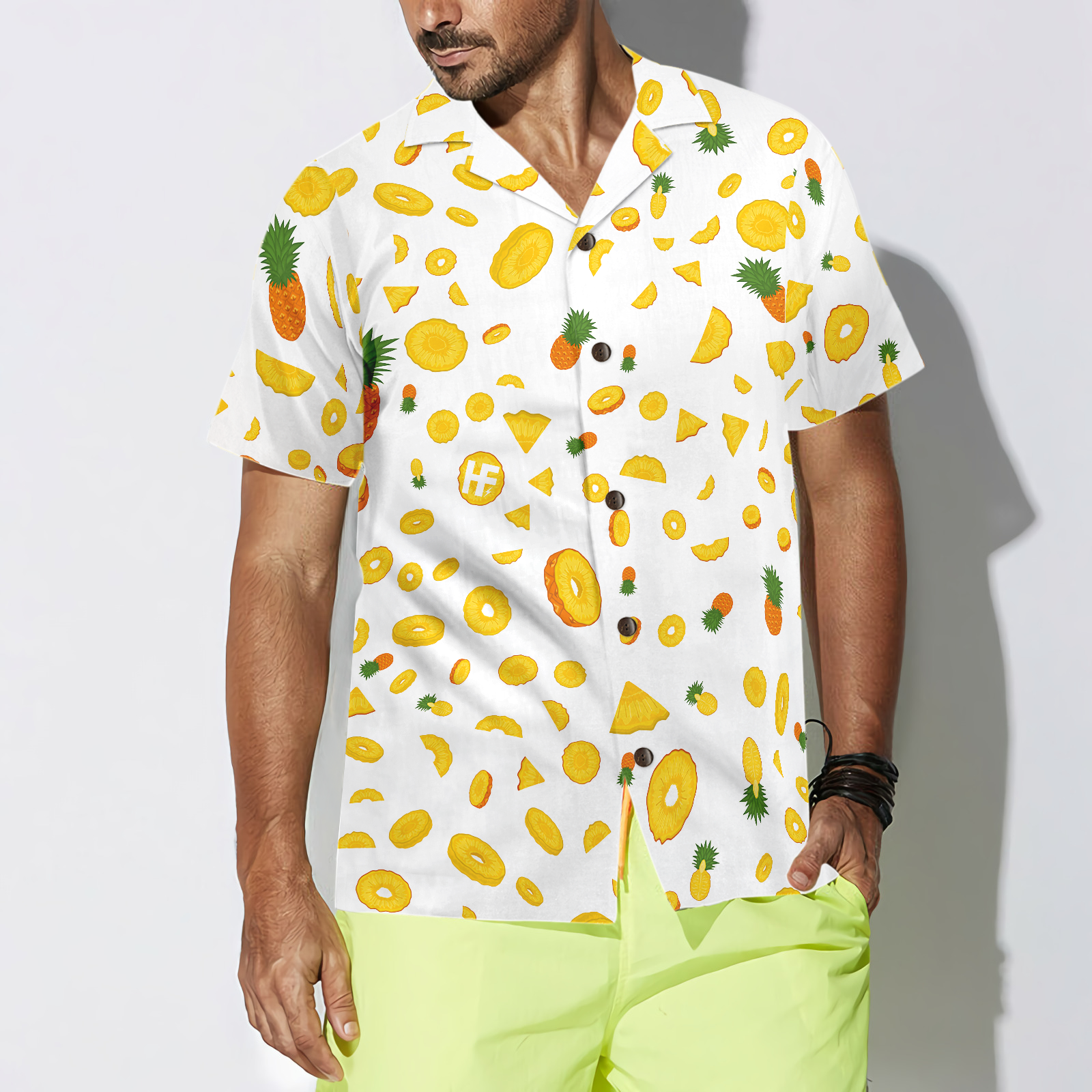 Pineapple Pattern V1 Hawaiian Shirt - Hyperfavor