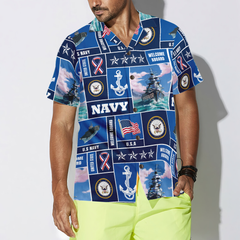 Veteran Soldier US Navy Welcome To Aboard Hawaiian Shirt - Hyperfavor