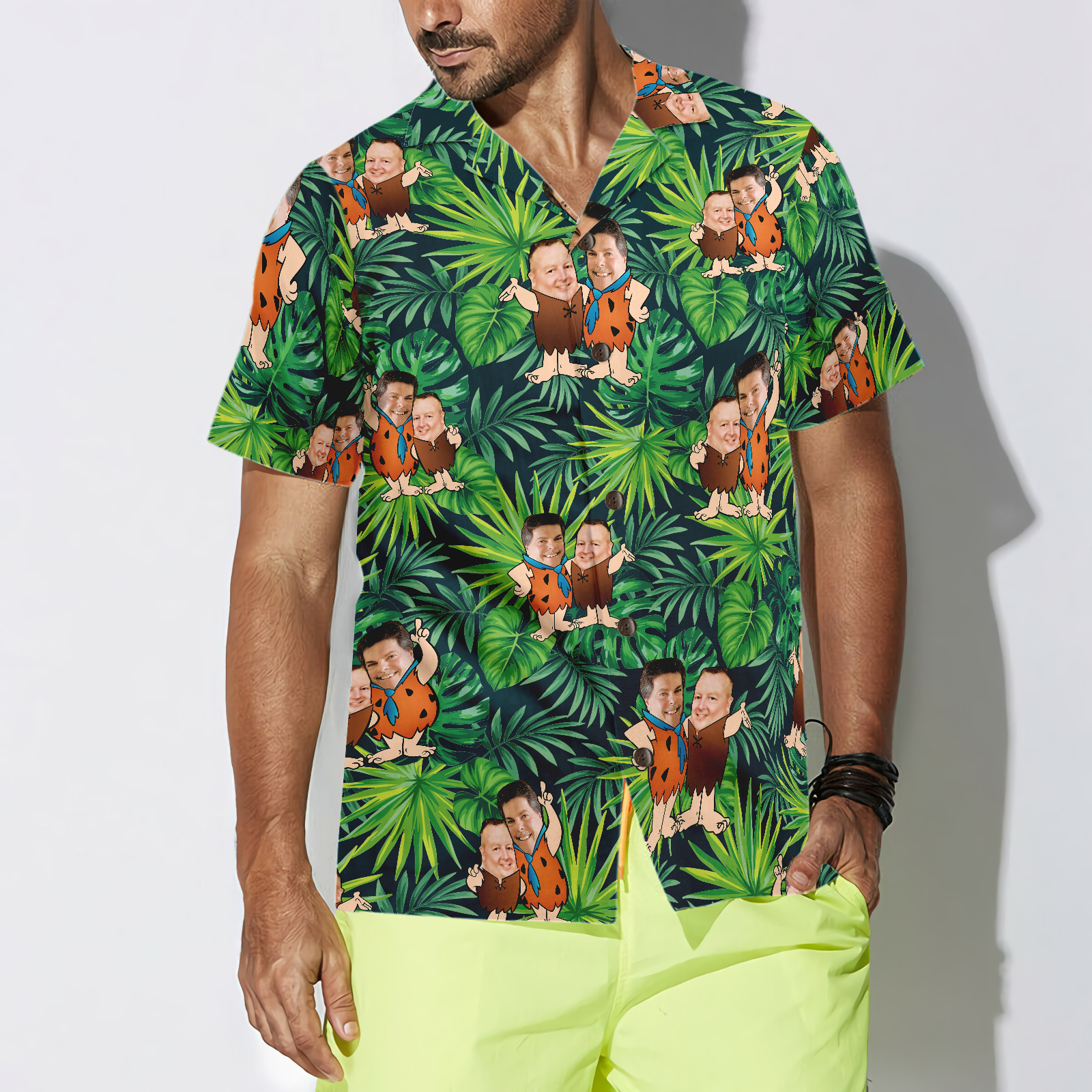 Customize Cartoon Hawaiian Shirt - Hyperfavor