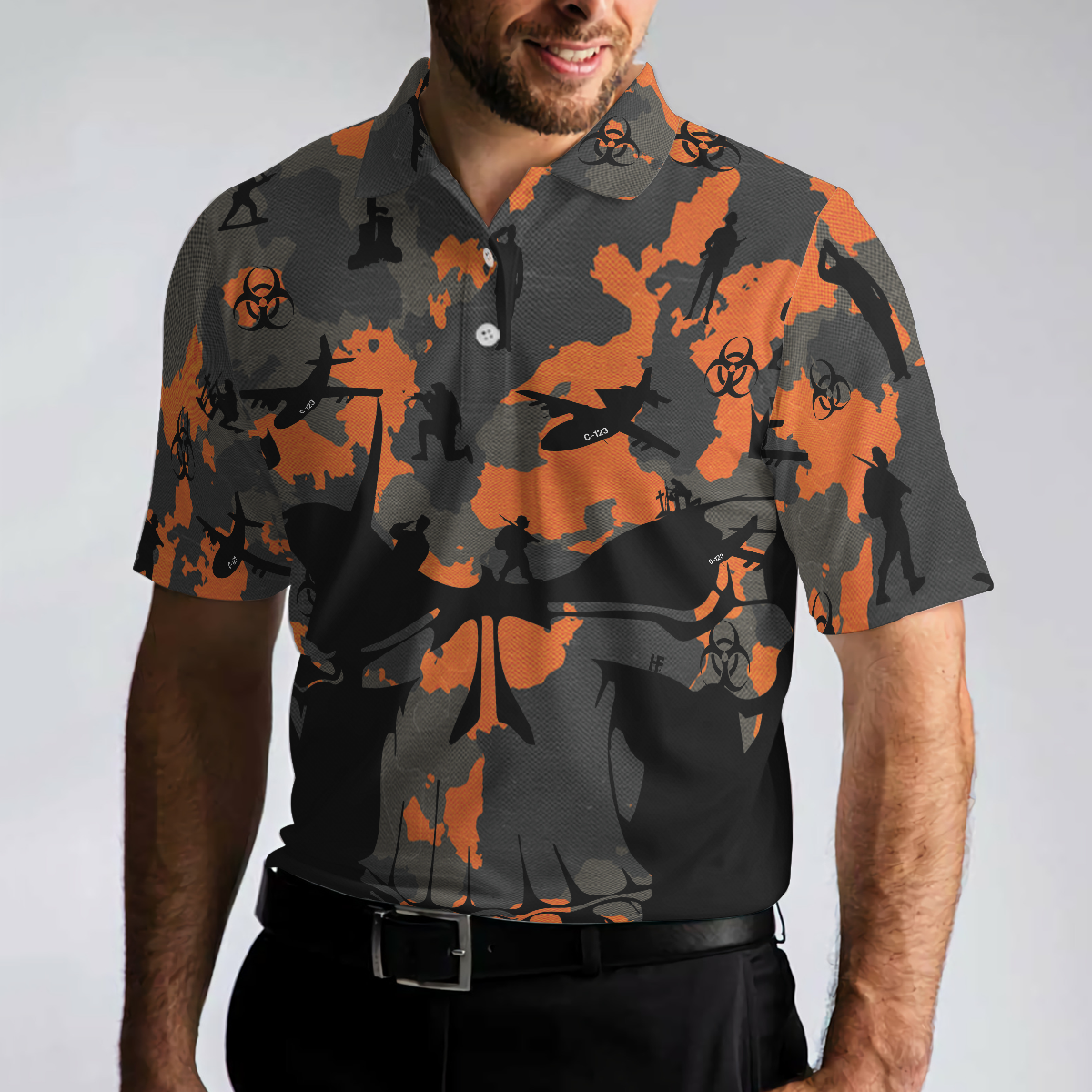 We Came Home And Death Came With Us Agent Orange Polo shirt, Thoughtful Gift Idea For Retired Veterans - Hyperfavor