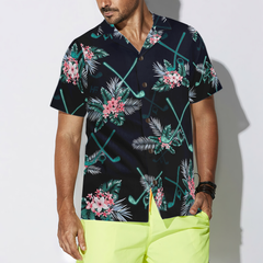 Golf Tropical Hawaiian Shirt - Hyperfavor