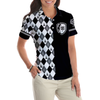 Golfaholic Short Sleeve Women Polo Shirt - Hyperfavor
