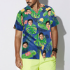 Funny Custom Face 03 Custom Hawaiian Shirt - Hyperfavor