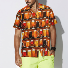 Beer Mugs Hawaiian Shirt Hawaiian Shirt - Hyperfavor