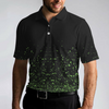 Green Speckles Polo Shirt - Hyperfavor
