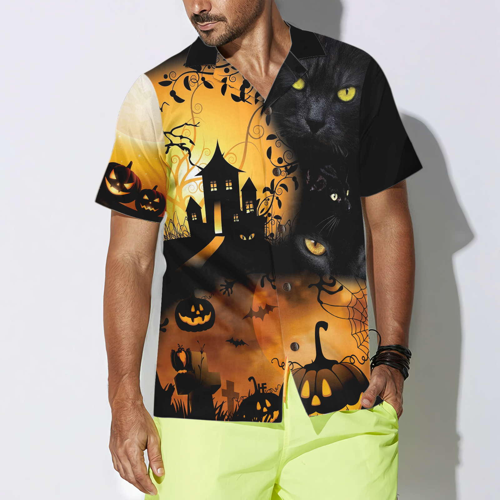 Halloween Night Hawaiian Shirt - Hyperfavor