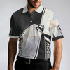 Golf Saved Me Golfing Polo Shirt, Black And White Polo Shirt, Best Golf Shirt For Men - Hyperfavor