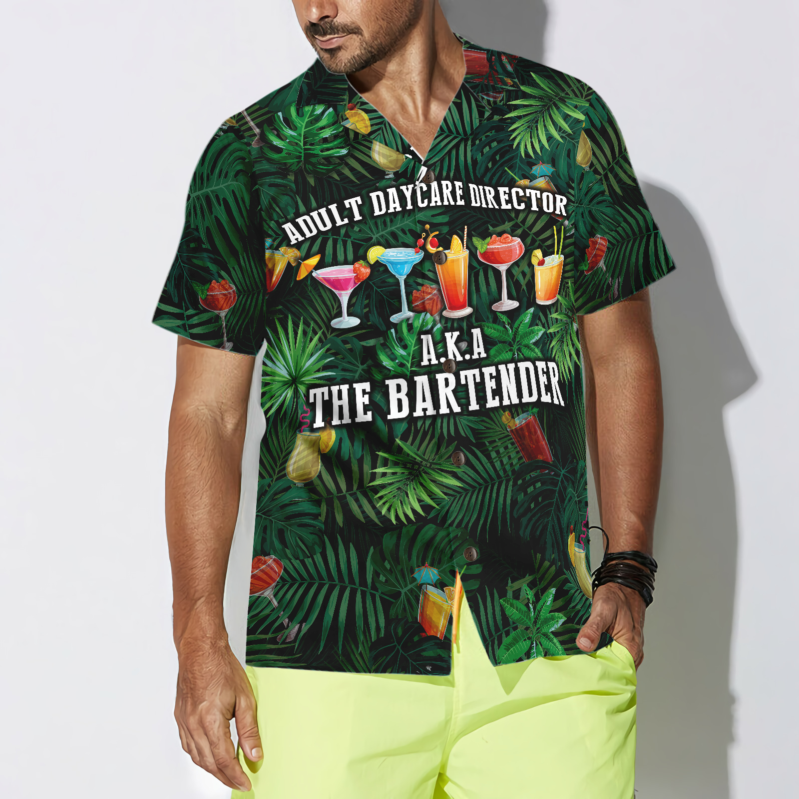 The Bartender Shirt For Men Hawaiian Shirt - Hyperfavor