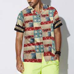 Made In USA Classic Vintage Custom Hawaiian Shirt - Hyperfavor