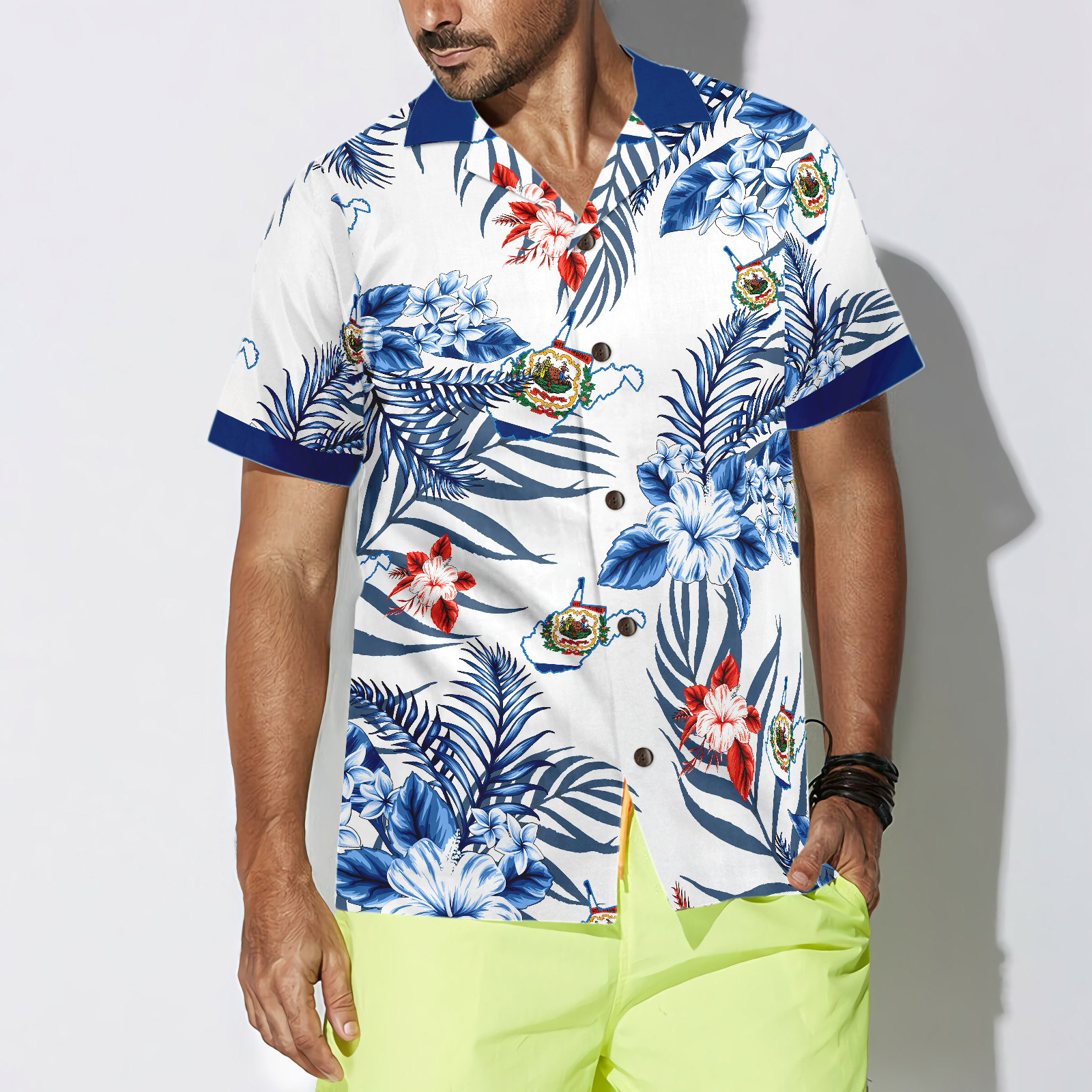 West Virginia Proud Hawaiian Shirt - Hyperfavor